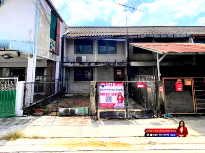 ทาวน์โฮม กรุงเทพมหานคร : โครงการเคหะรามอินทรา กม.4 เหมาะสำหรับลงทุน หรืออยู่อาศัยเอง ติดรถไฟฟ้าสายสีชมพู สถานีมัยลาภ จากหมู่บ้านเพียง 50 เมตร