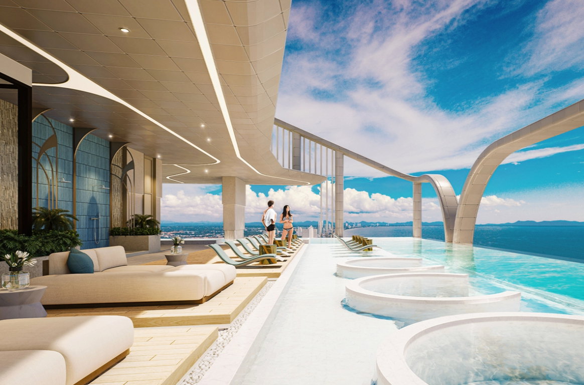รูป คอนโดติดหาดจอมเทียน! สวนน้ำอลังการ Sea Spire by Dusit | เริ่ม 4.69 ล้าน - รูปที่ 24/25