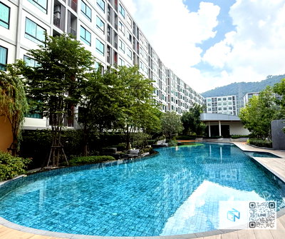 คอนโดให้เช่า : #ให้เช่า Dcondo Vale ติดม.เกษตรศรีราชา ห้องใหม่ ปล่อยเช่าครั้งแรก ✅เฟอร์นิเจอร์ครบ ✅เครื่องใช้ไฟฟ้าครบ มีเครื่องซักผ้า 🔥ปล่อย 7,500🔥