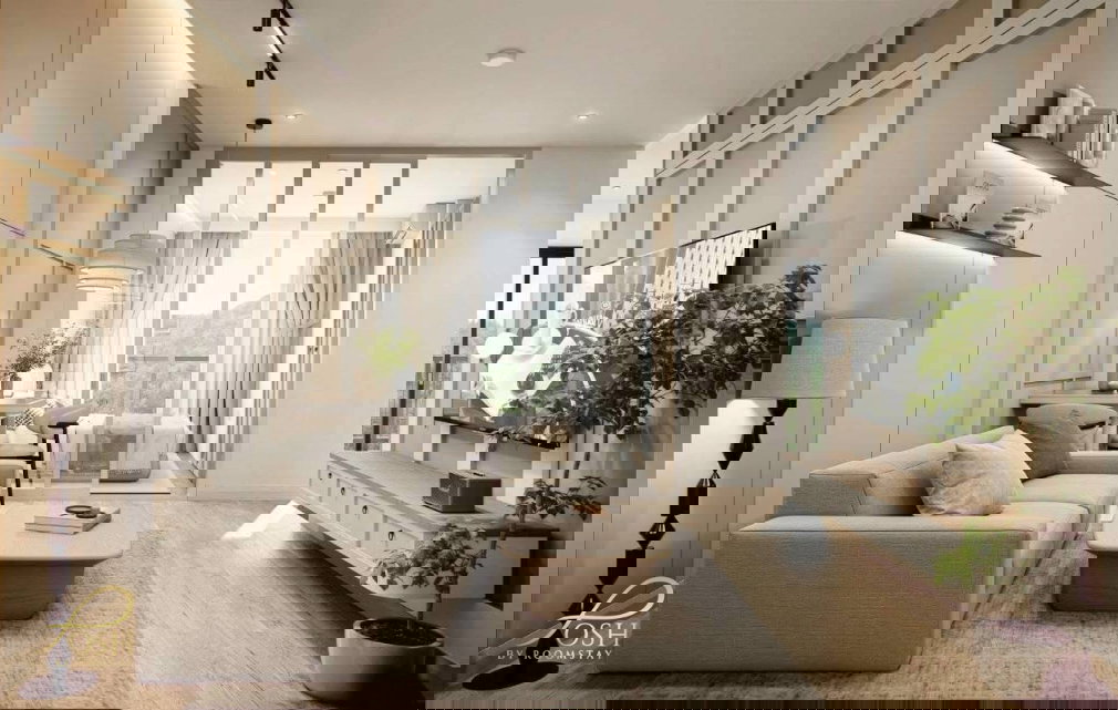 รูป The Base Height เดอะเบสไฮท์ คอนโด by แสนสิริ- สามกอง ใกล้รพ.กรุงเทพ รีโนเวทใหม่ในสไตล์ Japandi - รูปที่ 2/24