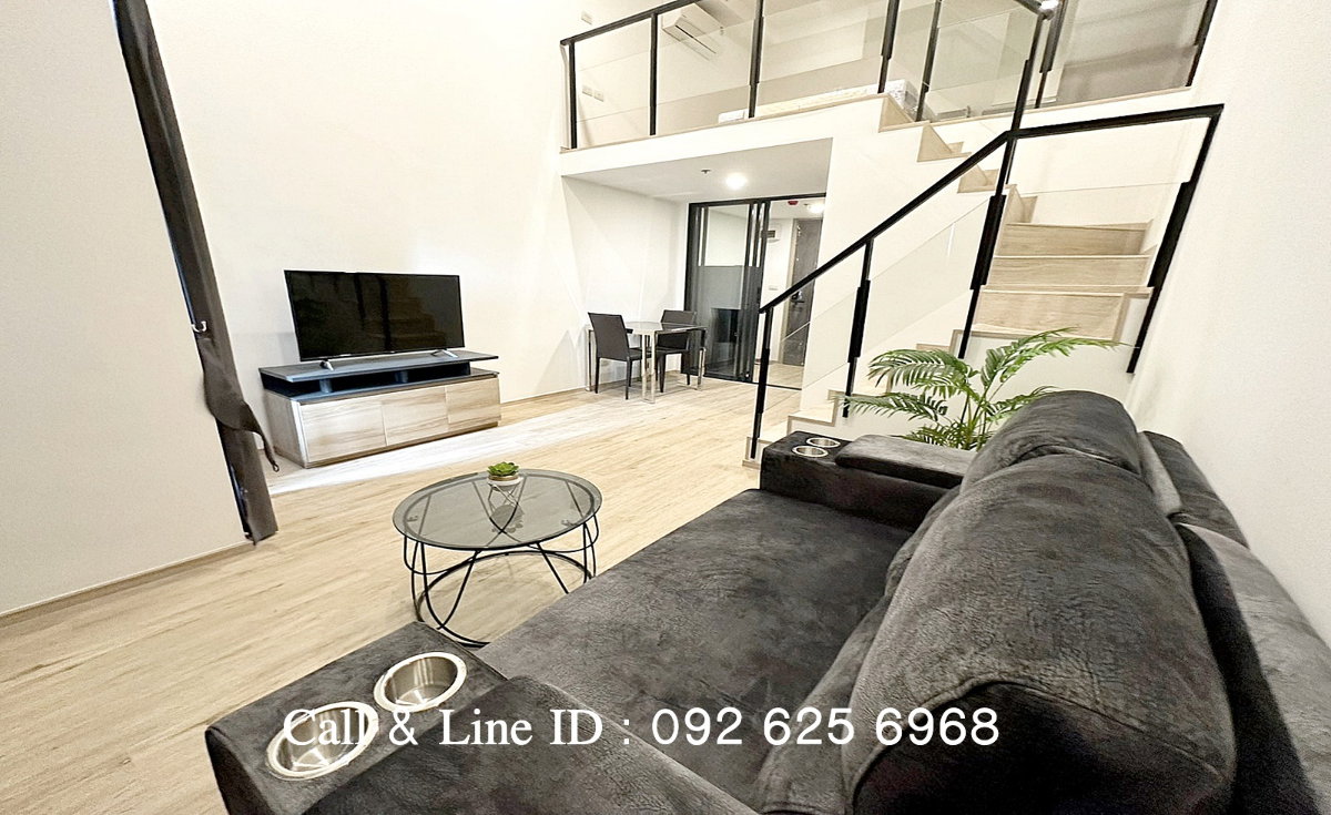รูป ให้เช่า 🏠 คอนโด The rich rama 9 (เดอะริชพระราม 9) Duplex 1 ห้องนอน 1 ห้องน้ำ 🚆 ห้องวิวสูง พร้อมอยู่ ใกล้แอร์พอร์ตเรลลิงก์ สถานีหัวหมาก - รูปที่ 4/29