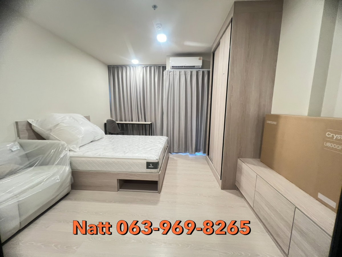 รูป คอนโดใหม่ แต่งพร้อมอยู่ 1ห้องนอน ระเบียงติดสวน ราคา 4.05 ล้านบาท Flo By Sansiri ติดต่อแนท แสนสิริ 063-969-8265 - รูปที่ 1/21