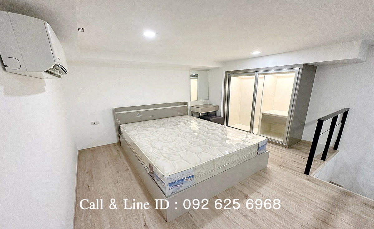 รูป ให้เช่า 🏠 คอนโด The rich rama 9 (เดอะริชพระราม 9) Duplex 1 ห้องนอน 1 ห้องน้ำ 🚆 ห้องวิวสูง พร้อมอยู่ ใกล้แอร์พอร์ตเรลลิงก์ สถานีหัวหมาก - รูปที่ 14/29