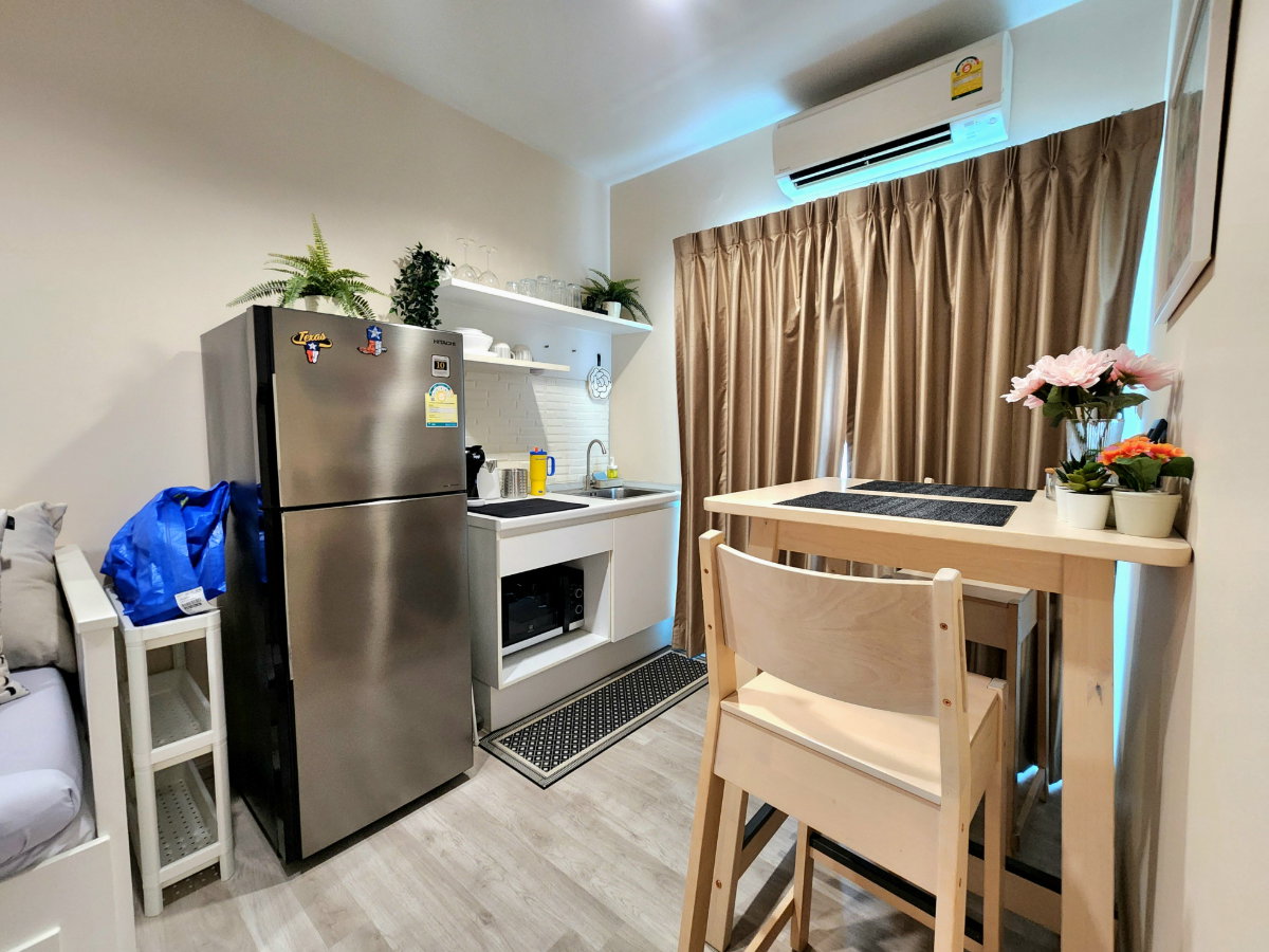 รูป ลดราคา ** ห้องว่างครับผม อัพเดท!! เฟอร์นิเจอร์ดีมากๆ จาก Ikea**ให้เช่า Plum Condo Central Station เฟส2 ชั้น32 ห้องจริงตามปก  SN490.365 - รูปที่ 22/75