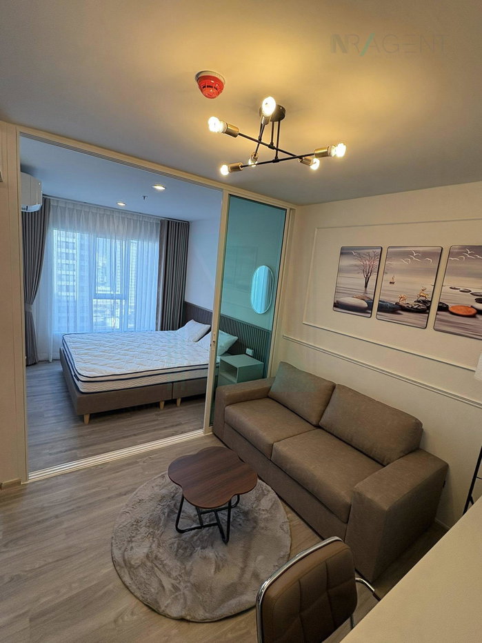 รูป ให้เช่าคอนโด รีเจ้นท์ โฮม บางนา อาคาร A ชั้น 26 1 ห้องนอน ขนาด 28.00 ตรม ใกล้ BTS บางนา - รูปที่ 3/8