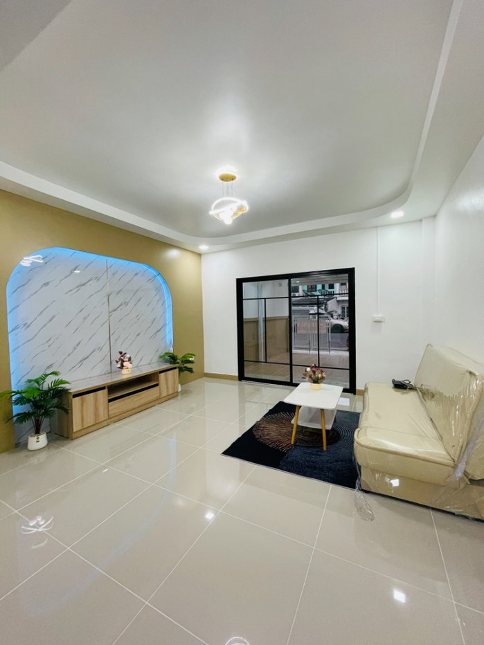 รูป ขายทาวน์เฮ้าส์ร่มเงาไม้ วัดลาดปลาดุก หลังมุมติดถนนเมน 16 ตร.ว. ค้าขายได้ ฟรีโอน - รูปที่ 10/26