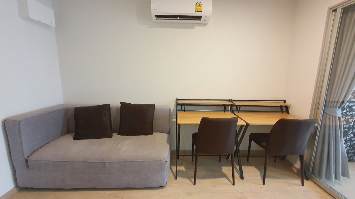 รูป ให้เช่าคอนโด เอลลิโอ เดล มอสส์ พหลโยธิน 34 ตึกF 34.9 ตร.ม.เฟอร์ครบ แอร์ 3 ตัว ใกล้ BTS 2 สถานี (TR0724) - รูปที่ 2/12