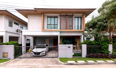 Houses for sale Bangkok : For Sell House BURASIRI WATCHARAPOL 2-story 4 bedroom 4 bathroom