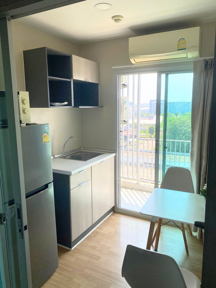 รูป เช่าคอนโดห้องสวย ชั้นสูงสุด วิวดี! โครงการ Be Condo พหลโยธิน ใกล้ ม.กรุงเทพ (รังสิต) พร้อมเข้าอยู่ 1ห้องนอน1ห้องน้ำ - รูปที่ 4/12