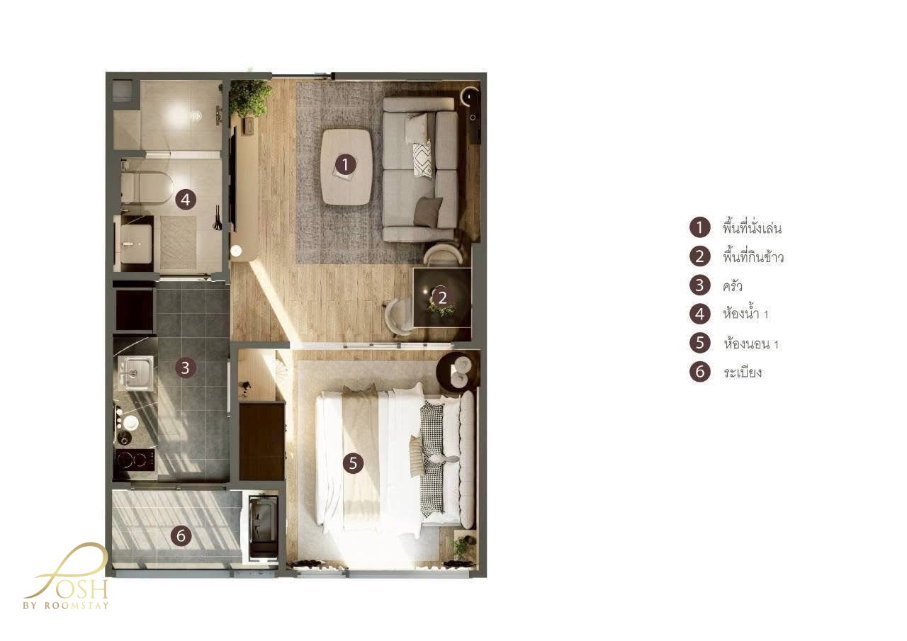 รูป The Base Height เดอะเบสไฮท์ คอนโด by แสนสิริ- สามกอง ใกล้รพ.กรุงเทพ รีโนเวทใหม่ในสไตล์ Japandi - รูปที่ 16/24