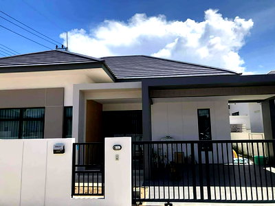 เช่าบ้านเดี่ยว นิคมพัฒนา ระยอง : ให้เช่า บ้านเดี่ยว วาเรนน่าฮิล ซอย6 สาย11 นิคมพัฒนา -3 นอน 2 น้ำ