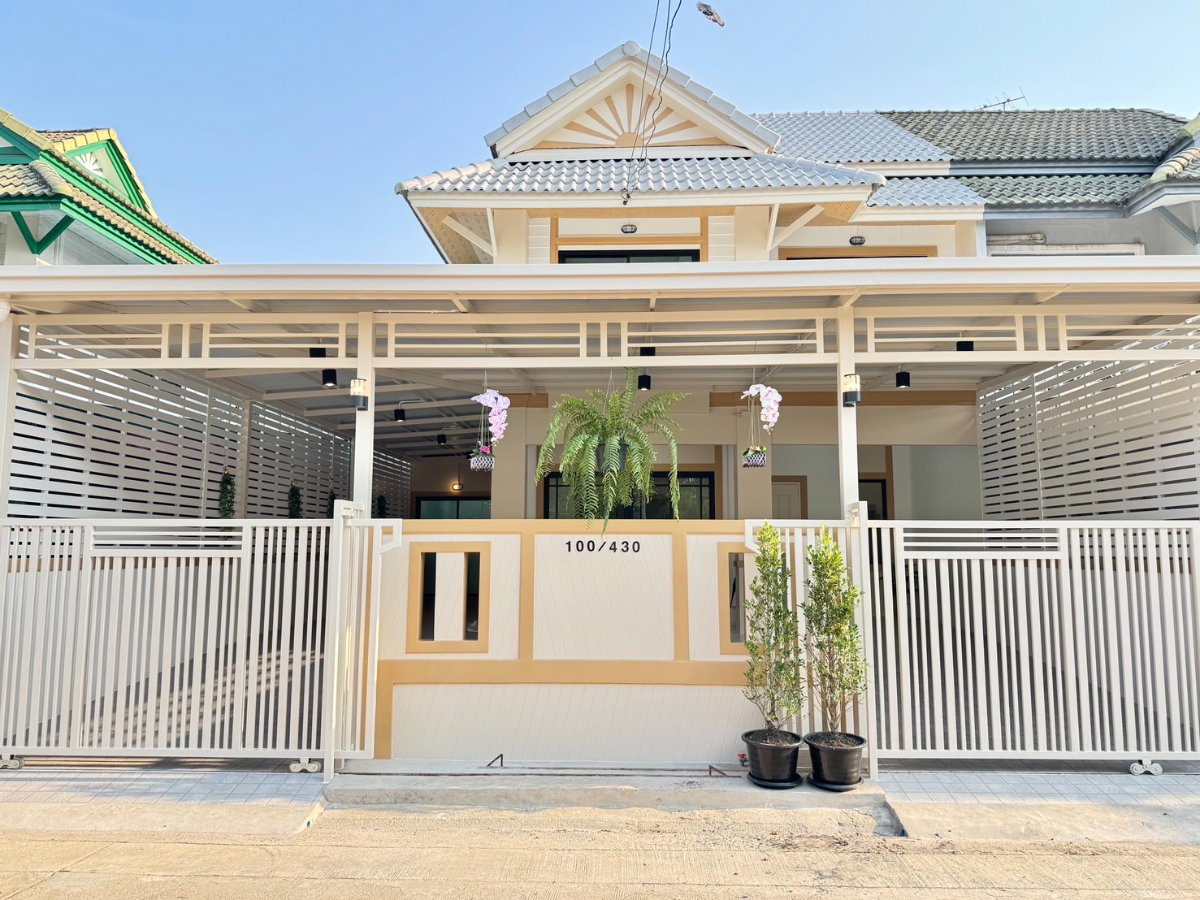 รูป ขายบ้านแฝดพฤกษา 19 วัดลาดปลาดุก 35 ตร.ว. หน้ากว้าง 10 ม. จอดรถ 3 คัน ฟรีโอน - รูปที่ 1/22