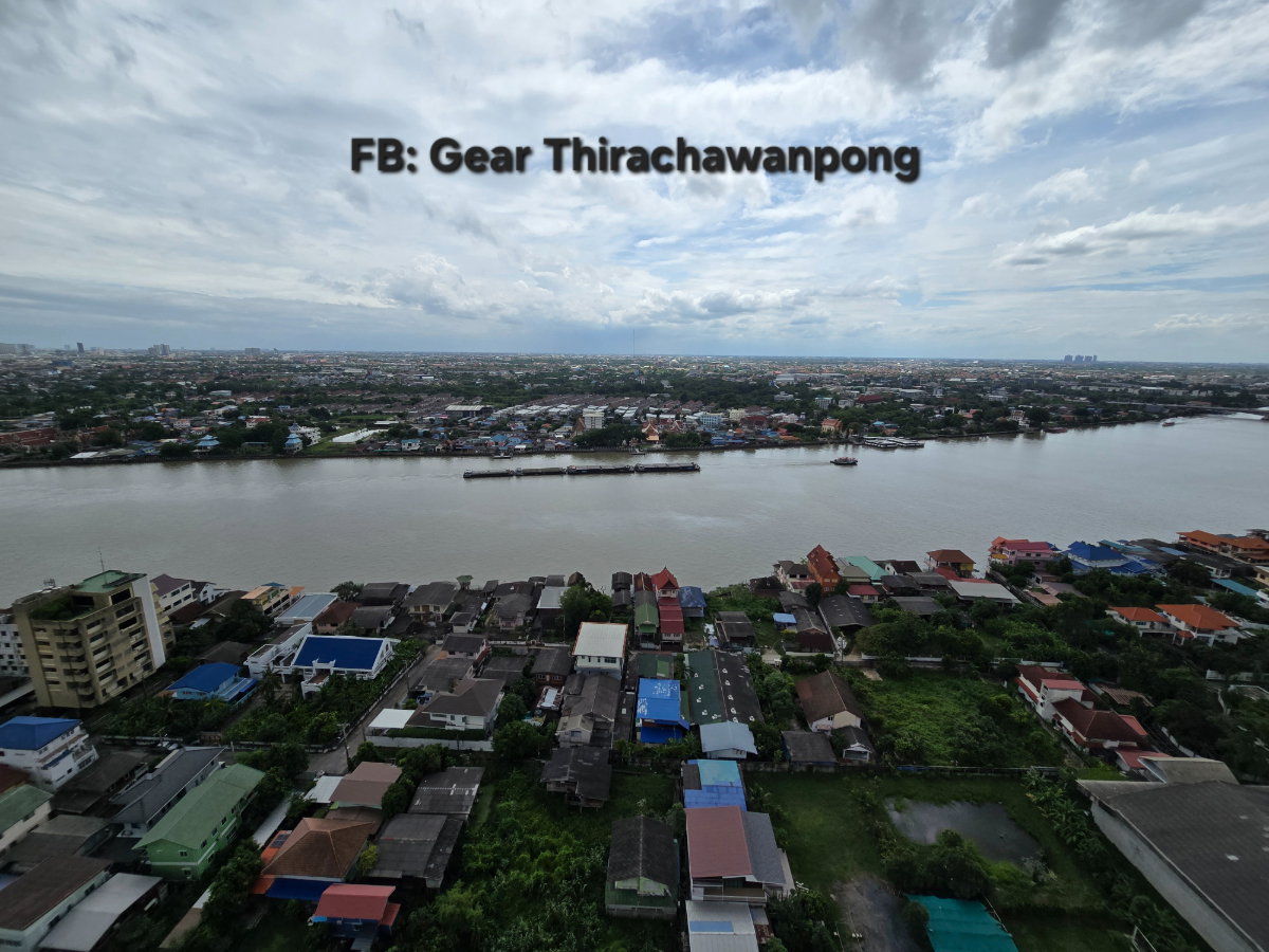 รูป ห้องขนาด 28.19ตรม. ชั้น 27 วิวฅริมแม่น้ำเจ้าพระยา  ฝั่งแม่น้ำเจ้าพระยา ชั้นบนสุด วิวสวยที่สุด ไม่ติดตึก ไม่ติดมุม  พร้อมเข้าอยู่ได้เลย เฟอร์นิเจอร์ครบ  - รูปที่ 20/24