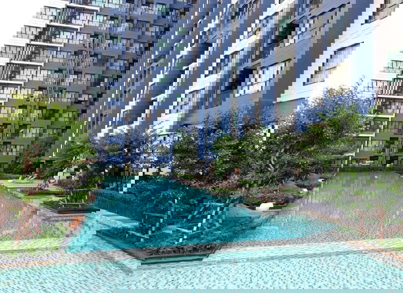 รูป 🎈 #TM2309_084🎈💥ด่วน💥ว่างชัวร์ รีบคลิก ก่อนหลุดมือ‼️ 𝗙𝗼𝗿 𝗥𝗲𝗻𝘁 1️⃣5️⃣k.🔥#ใกล้AirportRailLinkรามคำแหง คอนโด  เดอะเบสพระราม9รามคำเเหง  - รูปที่ 10/10