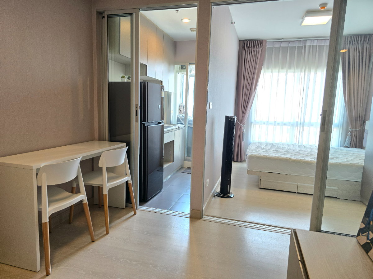 รูป Niche id ปากเกร็ด 👉ให้เช่า 7,500 บาท ชั้น20 มีเครื่องซักผ้า 👉ห้องกว้าง 28 ตร.ม. 👉ใกล้โรงเรียนสวนกุหลาบปากเกร็ด - รูปที่ 1/24