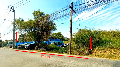 ที่ดิน ถนนรามอินทรา : ขายที่ดิน 214 ตร.วา ถนนเทพรักษ์ เขตบางเขน  ใกล้แมคโคร สวนกีฬารามอินทรา บิ๊กซีสะพานใหม่