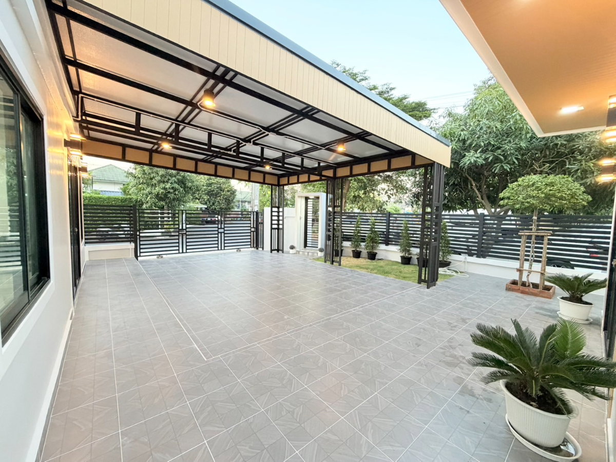 รูป ขายบ้านแฝดพฤกษา 14A หลังมุมติดสวน 53.3 ตร.ว. 5 นอน ครัวกว้าง ฟรีโอน - รูปที่ 12/28