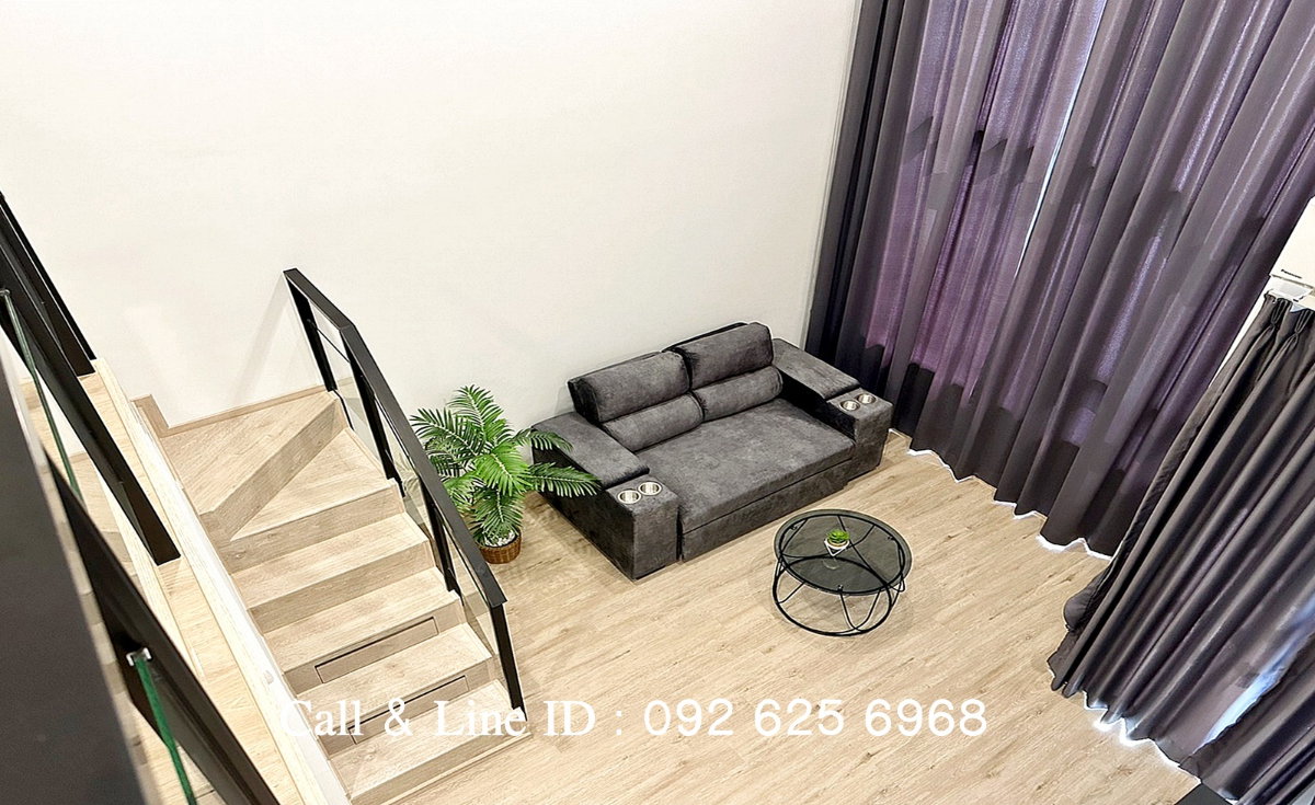 รูป ให้เช่า 🏠 คอนโด The rich rama 9 (เดอะริชพระราม 9) Duplex 1 ห้องนอน 1 ห้องน้ำ 🚆 ห้องวิวสูง พร้อมอยู่ ใกล้แอร์พอร์ตเรลลิงก์ สถานีหัวหมาก - รูปที่ 11/29