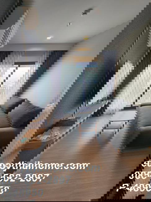 รูป [ห้องสวยชั้นสูงวิวใบหยก! ไลฟ์ อโศก ไฮป์ เขตราชเทวี P-48950] ใกล้ MRT พระราม 9 21,000 บาท | line @easythaihome 085-592-2897 - รูปที่ 3/11