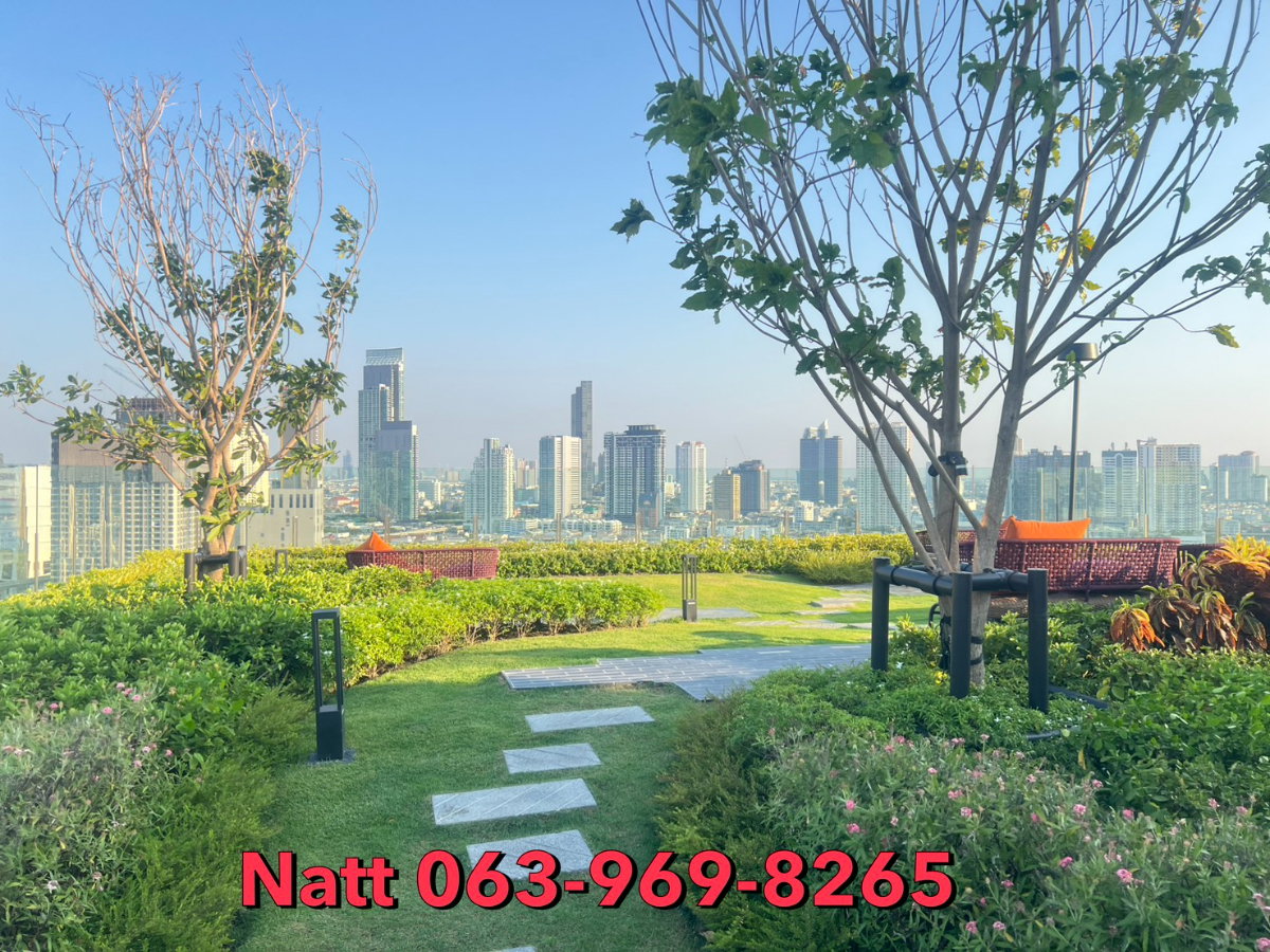 รูป คอนโดใหม่ แต่งพร้อมอยู่ 1ห้องนอน ระเบียงติดสวน ราคา 4.05 ล้านบาท Flo By Sansiri ติดต่อแนท แสนสิริ 063-969-8265 - รูปที่ 12/21