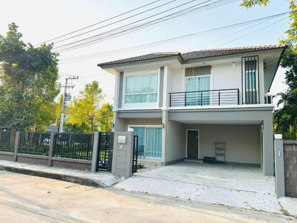 รูป ขายบ้านเดี่ยวในโครงการเดอะ แพลนท์ มหิดล-เจริญเมือง แปลงมุม มีสนามหญ้า เฟอร์นิเจอร์ครบ โซนสันกำแพง-SW003583 - รูปที่ 24/30