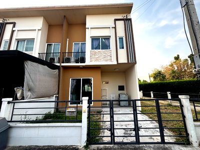 ทาวน์โฮม บางใหญ่ นนทบุรี : ทาวน์โฮม 2 ชั้น Grande Pleno รัตนาธิเบศร์ หลังมุม พื้นที่ใหญ่สุดของบ้านทาวน์โฮมในโครงการที่กำลังขาย 