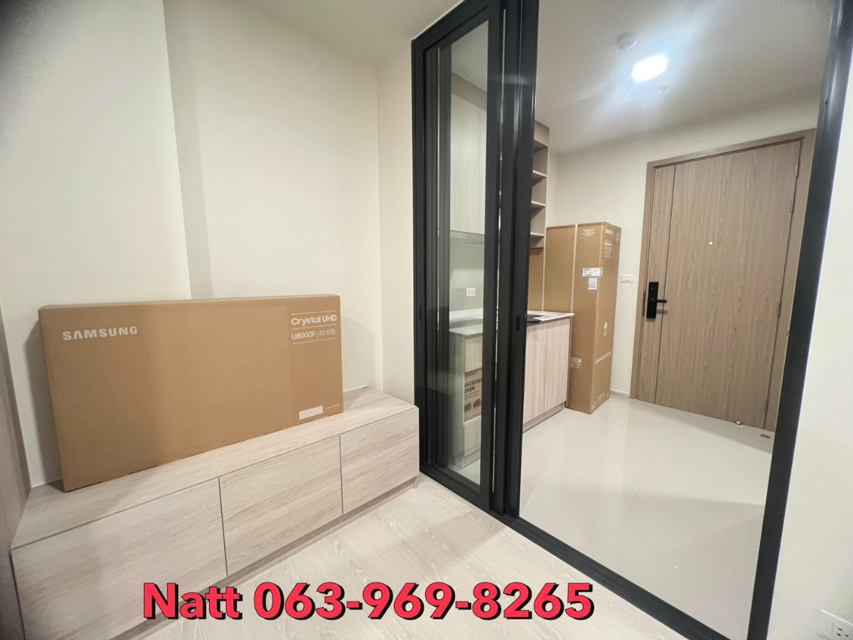 รูป คอนโดใหม่ แต่งพร้อมอยู่ 1ห้องนอน ระเบียงติดสวน ราคา 4.05 ล้านบาท Flo By Sansiri ติดต่อแนท แสนสิริ 063-969-8265 - รูปที่ 7/21