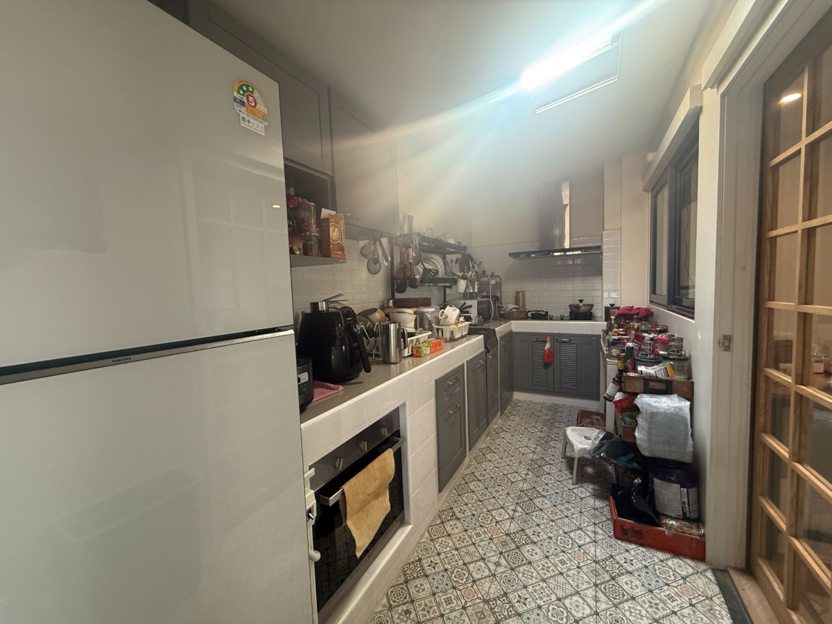 รูป ขายบ้านทาวน์เฮ้าส์หลังมุม 3 ชั้น เนื้อที่29.5 ตร.ว. 150 ตร.ม. (เจ้าของขายเอง) หมู่บ้านเพล็กซ์ อ่อนนุช วงแหวน ถนนสุขาภิบาล 2 - รูปที่ 8/45