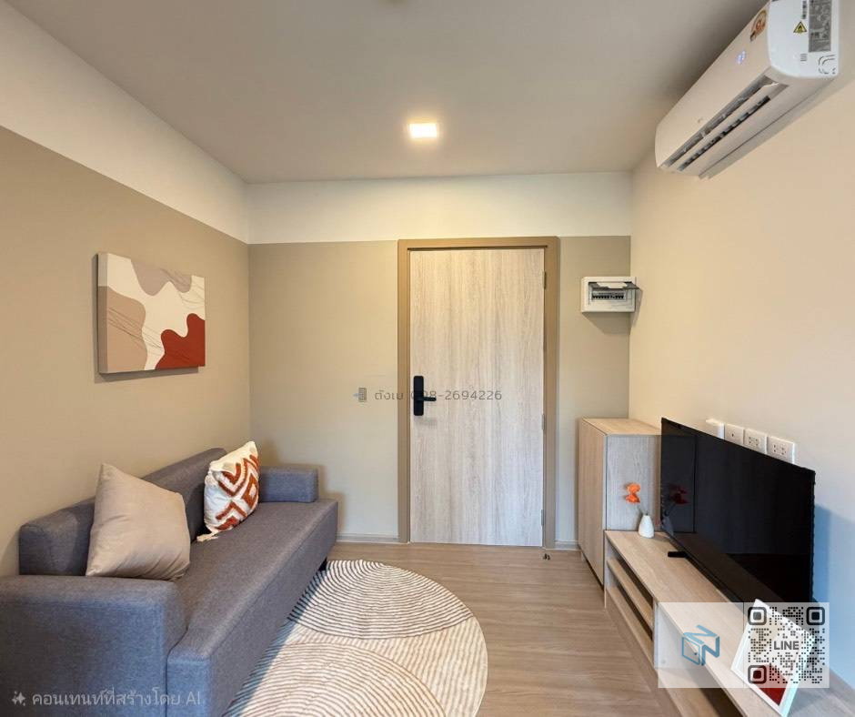 รูป #ให้เช่า ดีคอนโดเซนส์ ตรงข้ามม.บูรพา ห้องใหม่ 25.50 ตร.ม. เงียบสงบ ไม่วุ่นวาย มีความเป็นส่วนตัว 🔥ปล่อย 9,500🔥 - รูปที่ 5/12