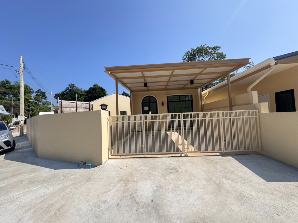 รูป บ้านใหม่เกาะสิเหร่ ใกล้เมือง บรรยากาศดี เริ่มต้นเพียง 2.69 ล้าน! - รูปที่ 2/12