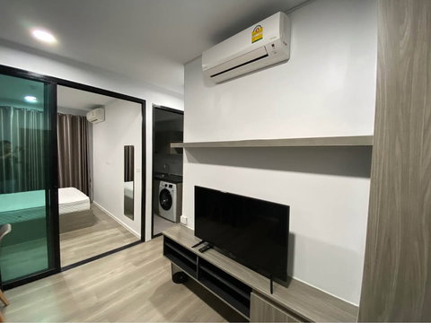 🔥 Beautiful room, ready to move in, Sukhumvit location! ‼️ For rent: Notting Hill Sukhumvit 105, a beautiful modern-style condo with complete