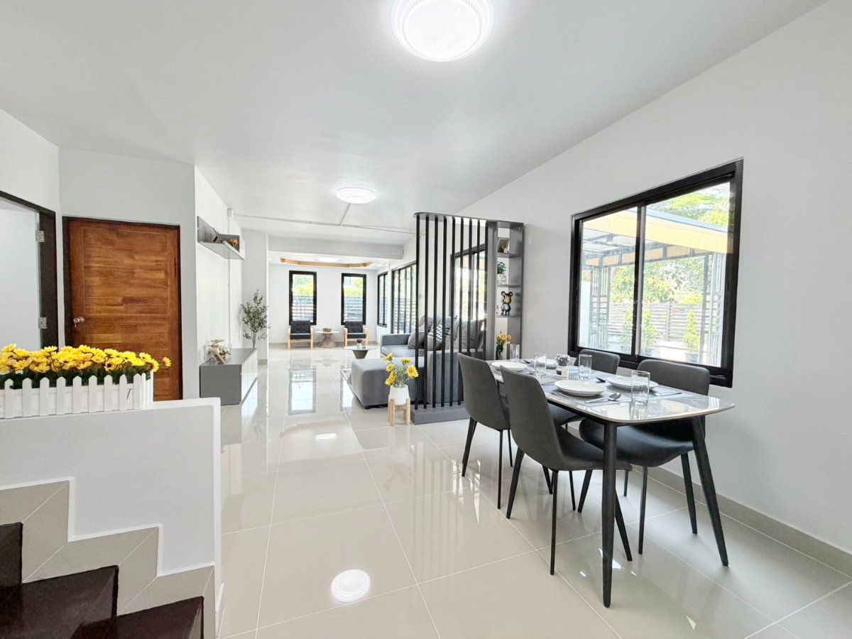 รูป ขายบ้านแฝดพฤกษา 14A หลังมุมติดสวน 53.3 ตร.ว. 5 นอน ครัวกว้าง ฟรีโอน - รูปที่ 8/28