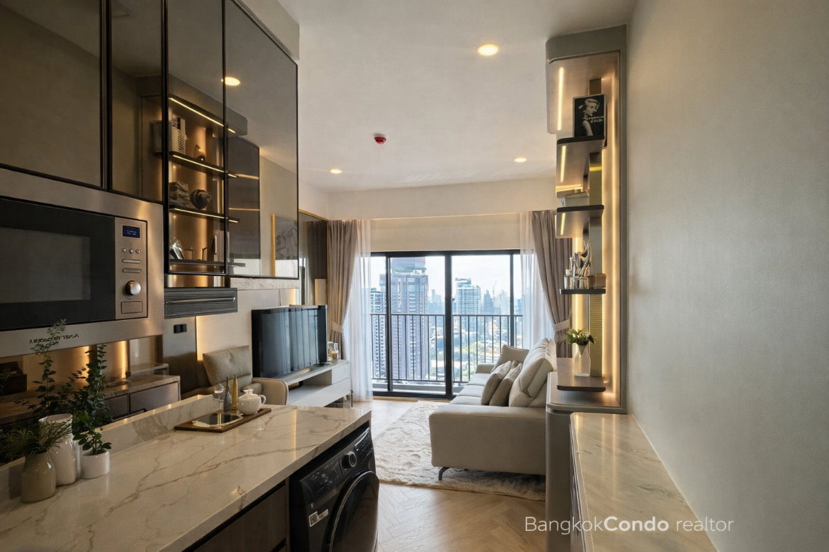 รูป 🍀🍀🍀 Exclusive Unit🌹🌹 ให้เช่า 📌 พาร์ค ออริจิ้น ทองหล่อ🌸 (Line:@rent2022) พร้อมอยู่ ✨A07539 - รูปที่ 9/17