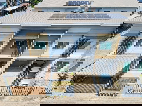 4 นอน 2 น้ำ ใกล้ รร.สารสาสน์วิเทศ บางบัวทอง 900 ม คลองบางไผ่ บางบัวทอง ลำโพ ทาวน์โฮม 2 ชั้นฟังก์ชัน