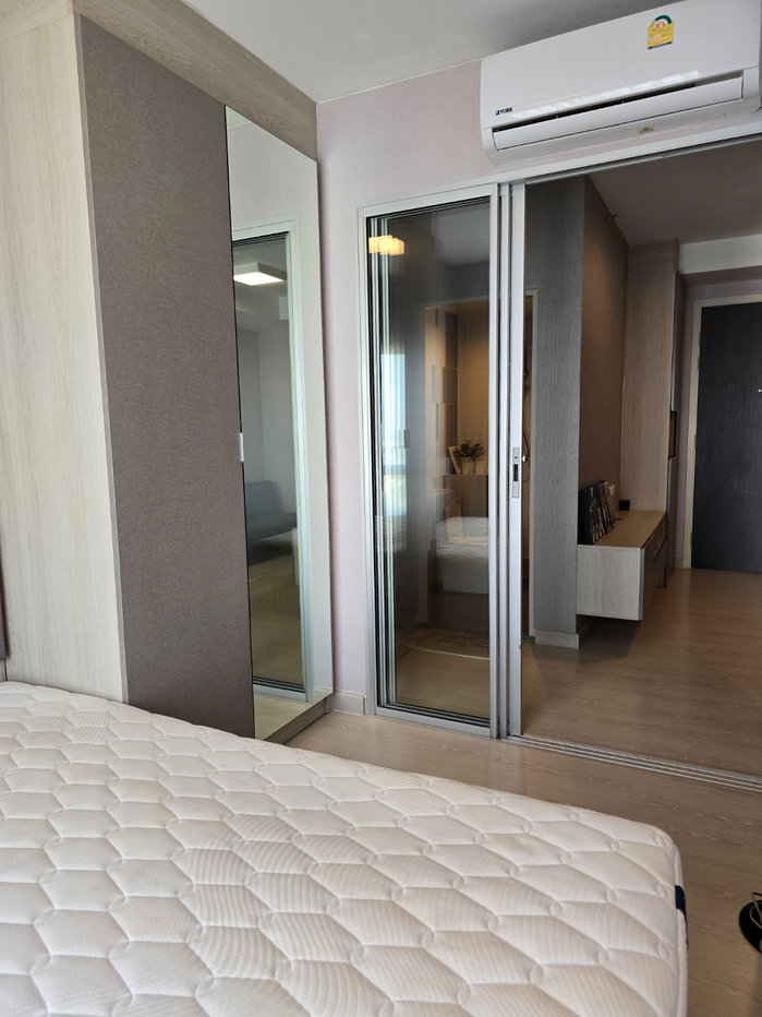 รูป Niche id ปากเกร็ด 👉ให้เช่า 7,500 บาท ชั้น20 มีเครื่องซักผ้า 👉ห้องกว้าง 28 ตร.ม. 👉ใกล้โรงเรียนสวนกุหลาบปากเกร็ด - รูปที่ 3/22