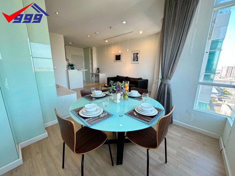 รูป ให้เช่าคอนโด - ห้องสวย วิวเปิดโล่ง! Unblocked View ห้องโปร่งสบาย อยู่แล้วไม่อึดอัด - รูปที่ 4/19