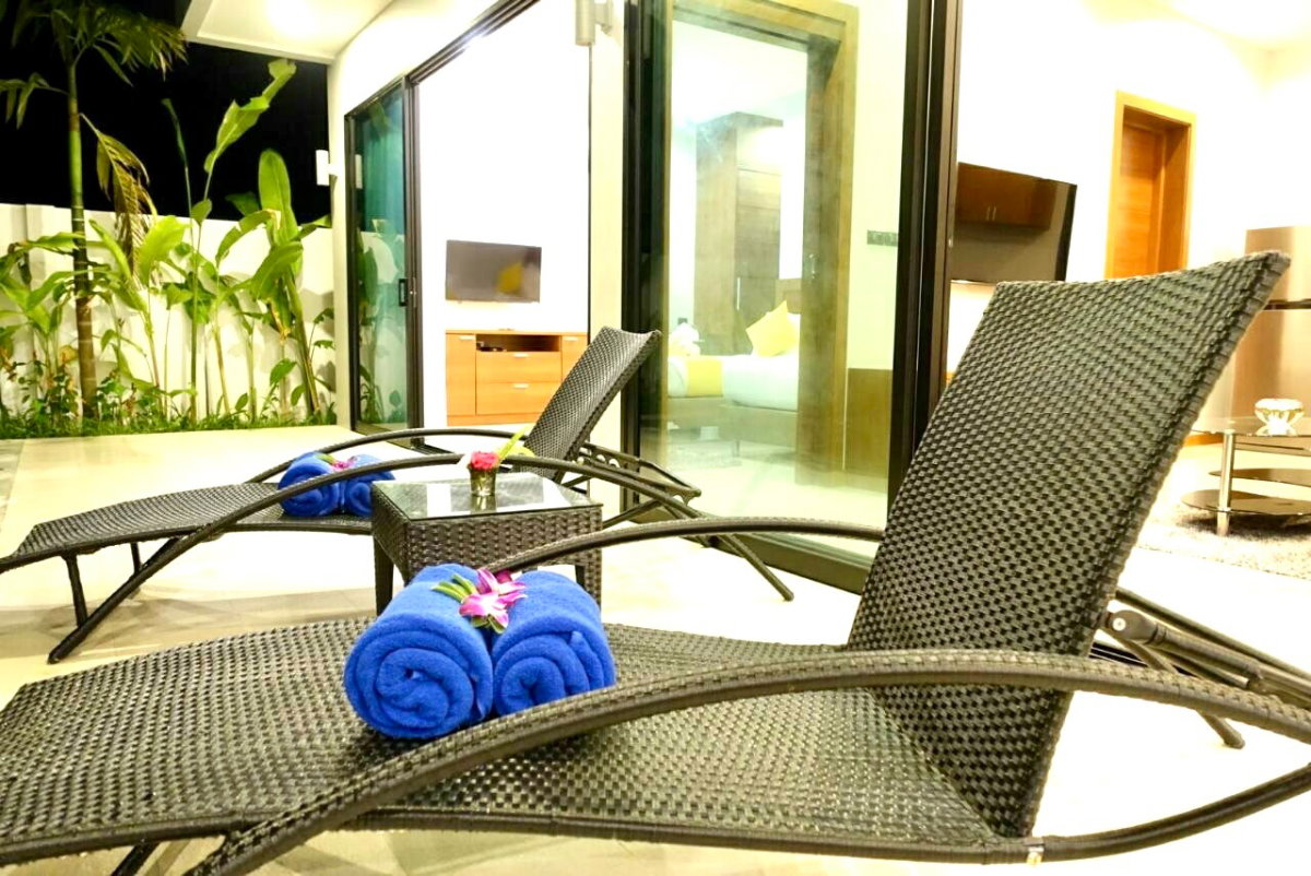 รูป พูลวิลล่าให้เช่า – ฉลอง 📍 ฉลอง 2 ห้องนอน | 2 ห้องน้ำ 🚗 จอดรถ 2 คัน ✅ เข้าอยู่ได้ 14 เม.ย. 2569 - รูปที่ 7/14