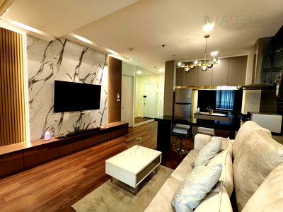 Condos for rent : 🎉 For Rent Condo NUSASIRI GRAND Building A, Floor 12,2 bed room, Room size 80.00 sqm
