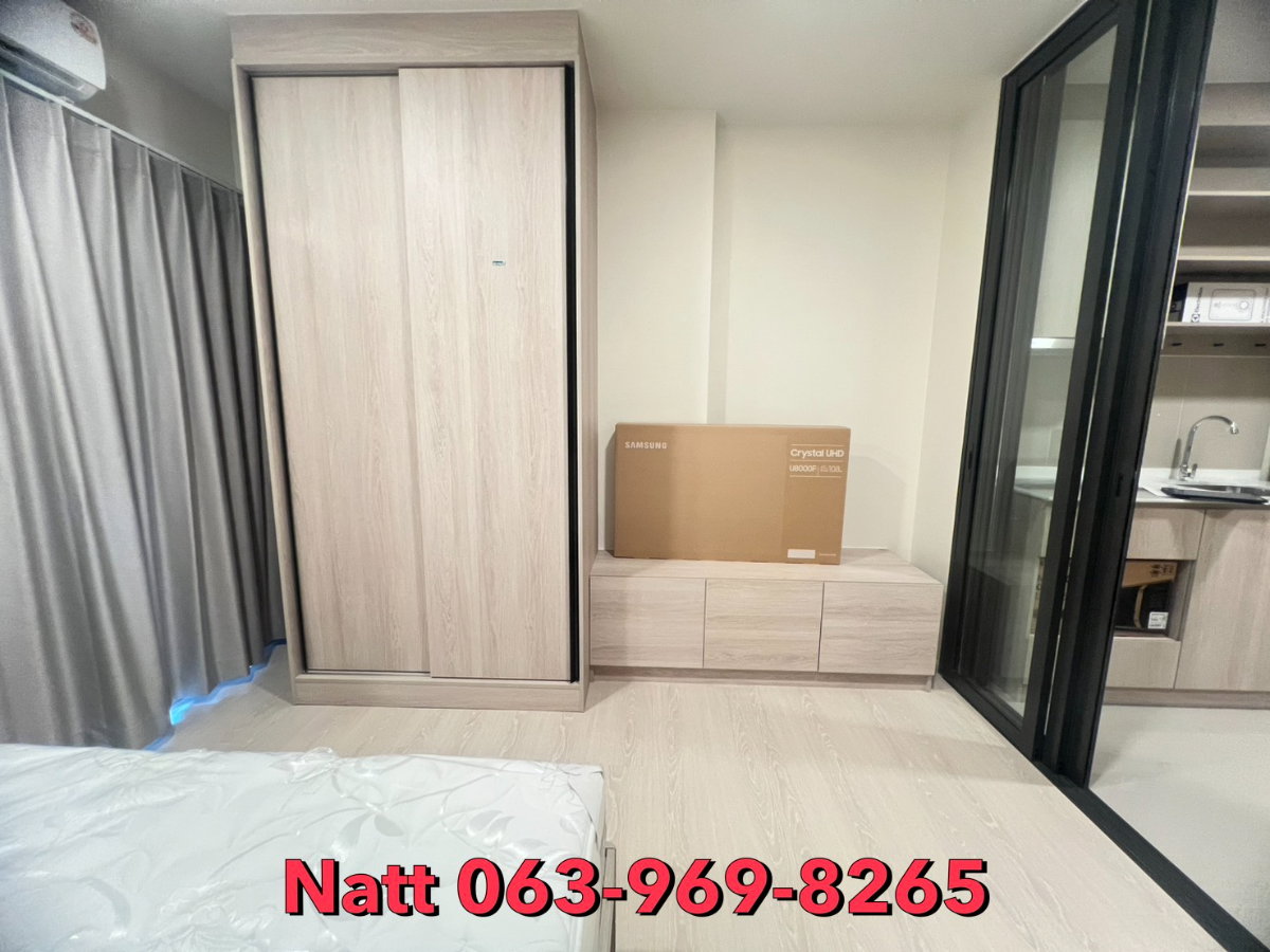 รูป คอนโดใหม่ แต่งพร้อมอยู่ 1ห้องนอน ระเบียงติดสวน ราคา 4.05 ล้านบาท Flo By Sansiri ติดต่อแนท แสนสิริ 063-969-8265 - รูปที่ 6/21