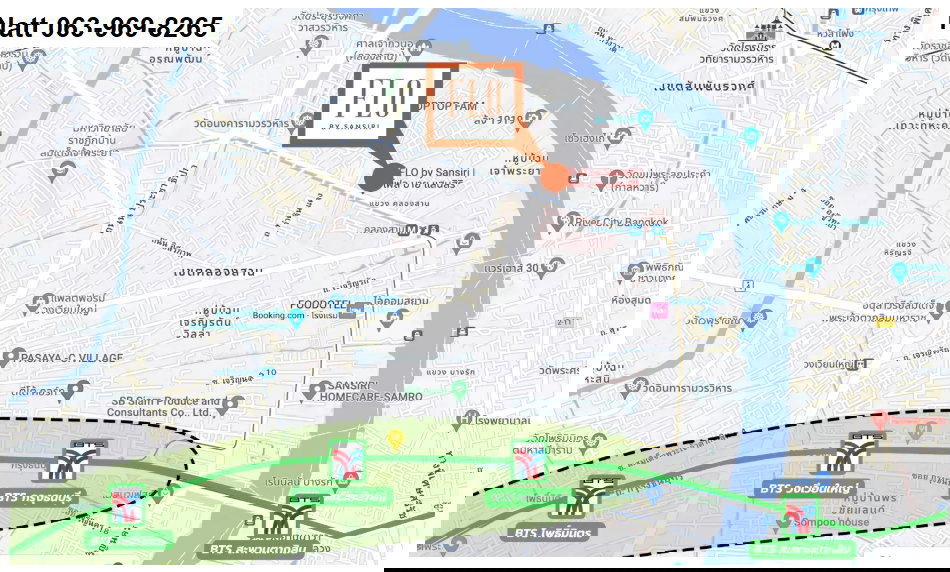 รูป คอนโดใหม่ แต่งพร้อมอยู่ 1ห้องนอน ระเบียงติดสวน ราคา 4.05 ล้านบาท Flo By Sansiri ติดต่อแนท แสนสิริ 063-969-8265 - รูปที่ 20/21