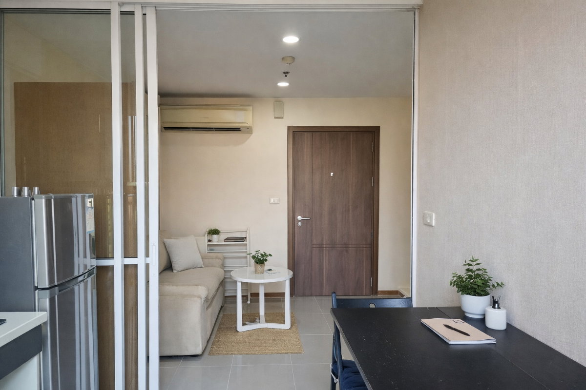 รูป 🍀🍀🍀Prime condo location 🚆ให้เช่า📌เดอะ เบส สุขุมวิท 77 (Line:@rent2022)✨BTSอ่อนนุช✨ พร้อมเข้าอยู่ ราคาดี!🔖A00509 - รูปที่ 9/13