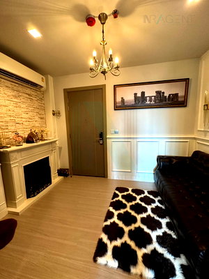 Condos for rent MRT Phra Ram 9 : For Rent Condo LIFE ASOKE - RAMA 9 Building B, Floor 7,1 bed room, Room size 32.00 sqm