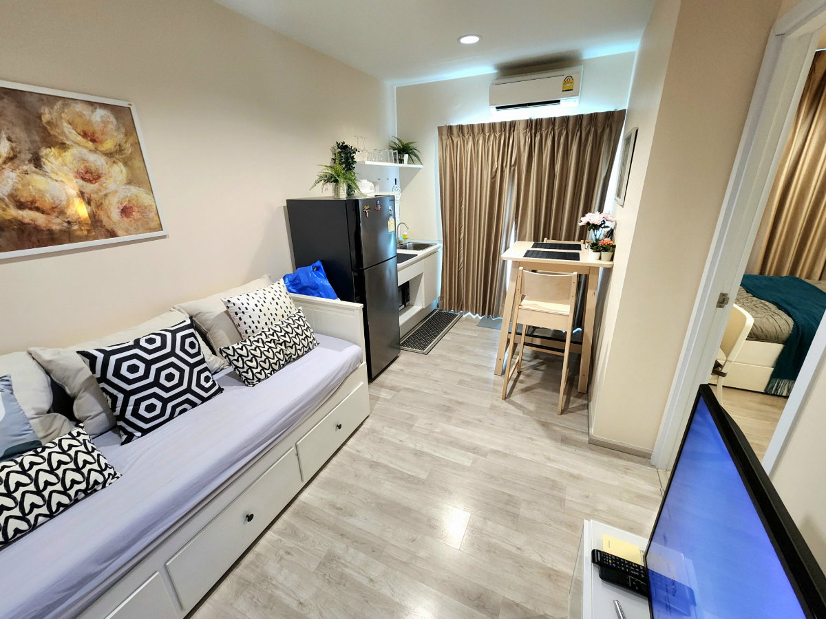 รูป ลดราคา ** ห้องว่างครับผม อัพเดท!! เฟอร์นิเจอร์ดีมากๆ จาก Ikea**ให้เช่า Plum Condo Central Station เฟส2 ชั้น32 ห้องจริงตามปก  SN490.365 - รูปที่ 20/75