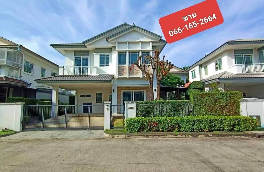 ขายบ้านเดี่ยว มัณฑนา วงแหวน-อ่อนนุช 3 ตกแต่งพร้อมอยู่ ทำเลติดถนนถนนกาญจนาภิเษก ใกล้เมกะ บางนา ใกล้ทางด่วนวงแหวน ใกล้สุวรรณภูมิ