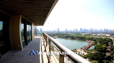 คอนโดให้เช่า : 🔼🔽 AccomA 📩 Lake View,Big Balcony,Pet friendly 2 BR Condominium @The Lakes (AA24929)