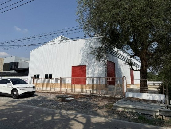 รูป ให้เช่าโกดัง สร้างใหม่ ติดถนนกาญจนาภิเษก วงแหวนตะวันตก ขาออก ลาดหลุมแก้ว (ถนนหมายเลข 9) บนที่ดิน 1 ไร่ / ทำเล ใกล้วัดทองสะอาด - รูปที่ 1/6