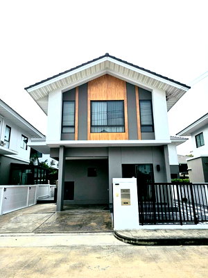 บ้านแฝด เมืองนนทบุรี นนทบุรี : ขายบ้านแฝดเพอร์เฟคพาร์ค ราชพฤกษ์-346 สไตล์บ้านเดี่ยว 38.1 ตร.ว. 4 นอน ฟรีเฟอร์ฯ