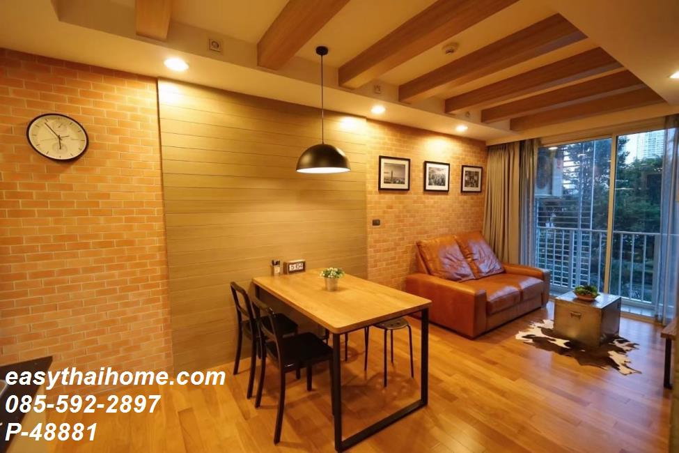 รูป [ให้เช่าราคาสุดพิเศษ! เดอะ ไลน์ พหลโยธิน พาร์ค เขตจตุจักร P-48881] ห้องว่างพร้อมอยู่ ชั้น 3 วิวสวน 22,000 บาท | line @easythaihome 085-592-2897 - รูปที่ 7/12