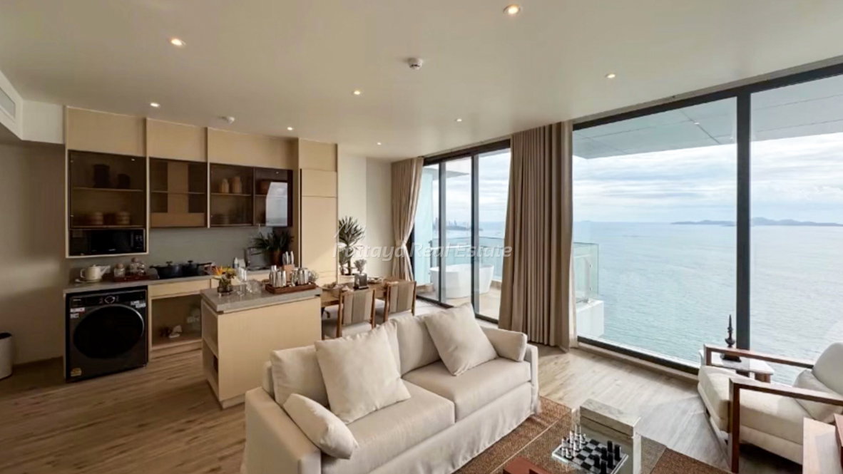 picture 🛏️ 2 Bed - 🛁 2 Bath - 🏙️ Sea View - 🌏 FOREIGN name - 🏢 Arom WongAmat Pattaya - Ref: AROM08 - 2/6