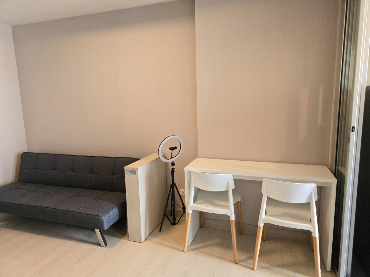 รูป Niche id ปากเกร็ด 👉ให้เช่า 7,500 บาท ชั้น20 มีเครื่องซักผ้า 👉ห้องกว้าง 28 ตร.ม. 👉ใกล้โรงเรียนสวนกุหลาบปากเกร็ด - รูปที่ 8/22